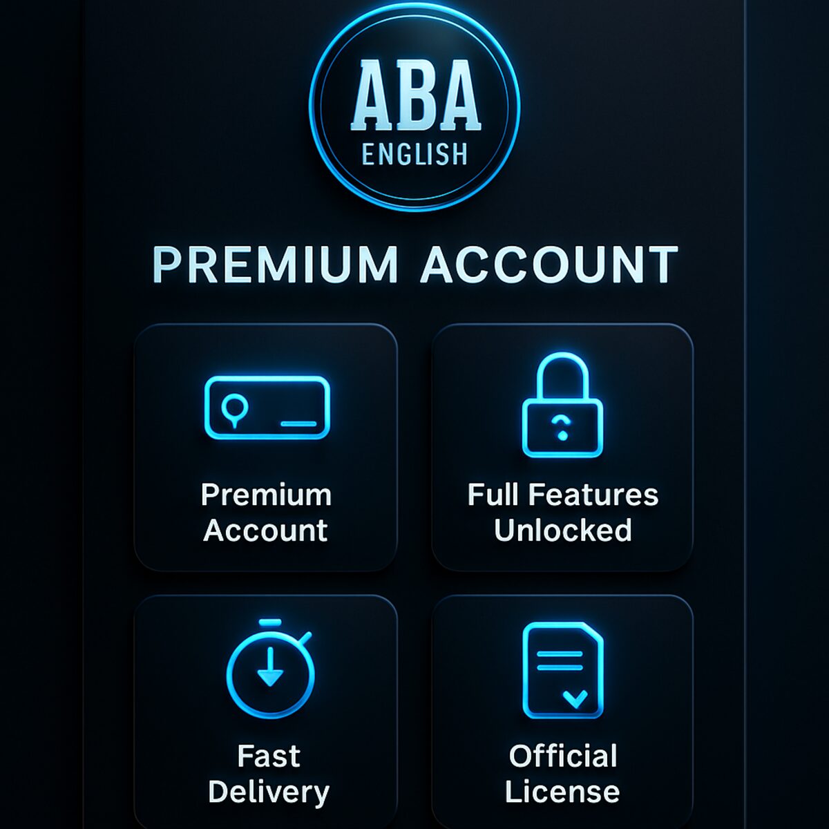 ABA English Premium Account