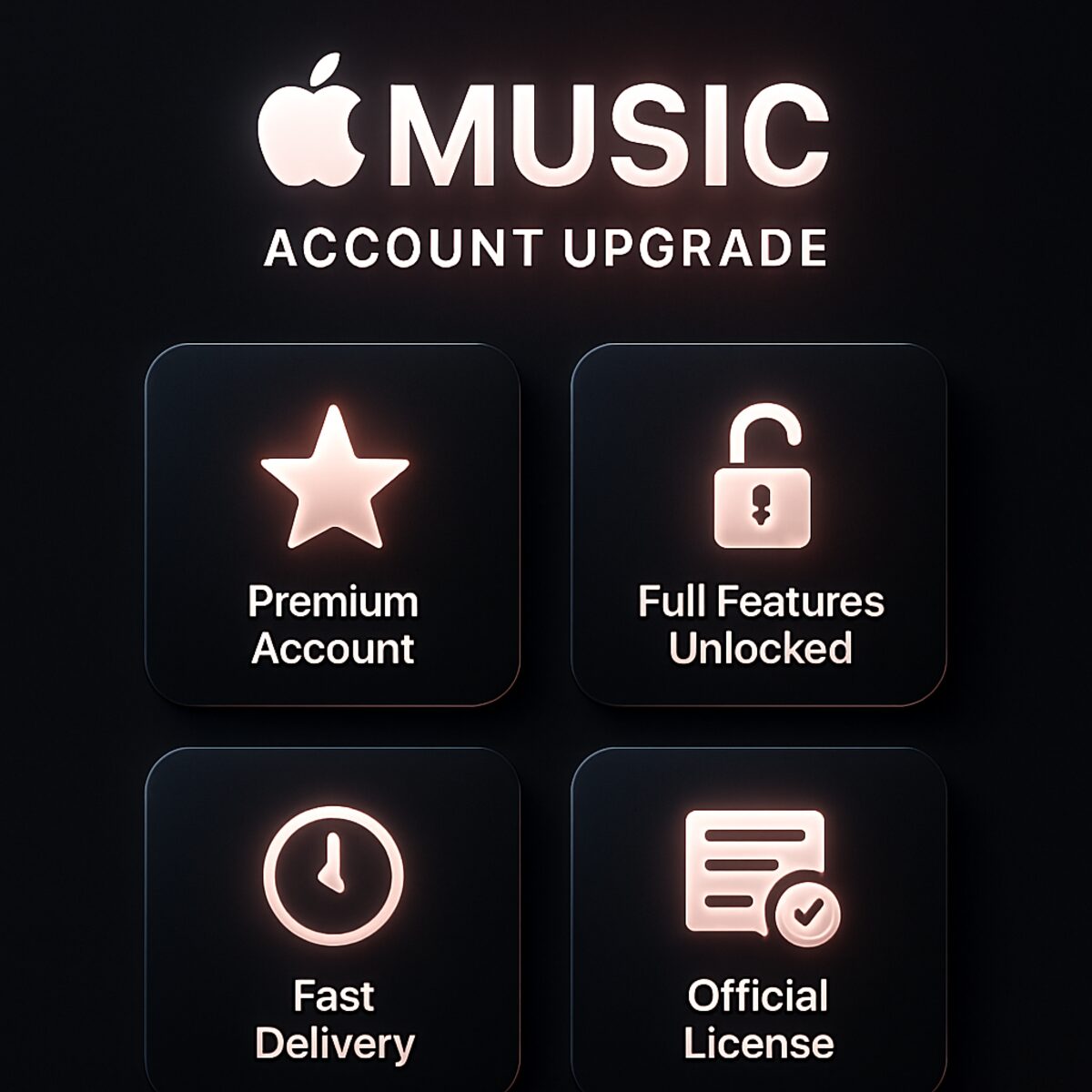 Apple Music Account Upgrade
