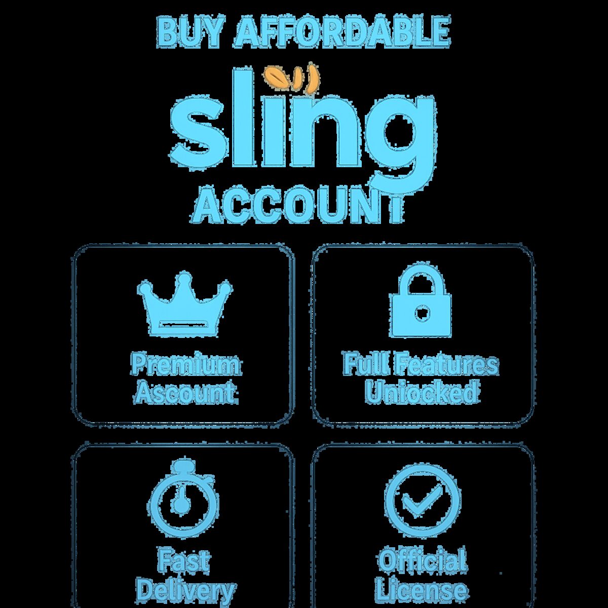 Buy Affordable SlingTV Account