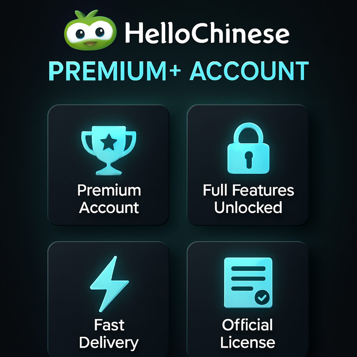 Buy Hellochinese Premium+ Account