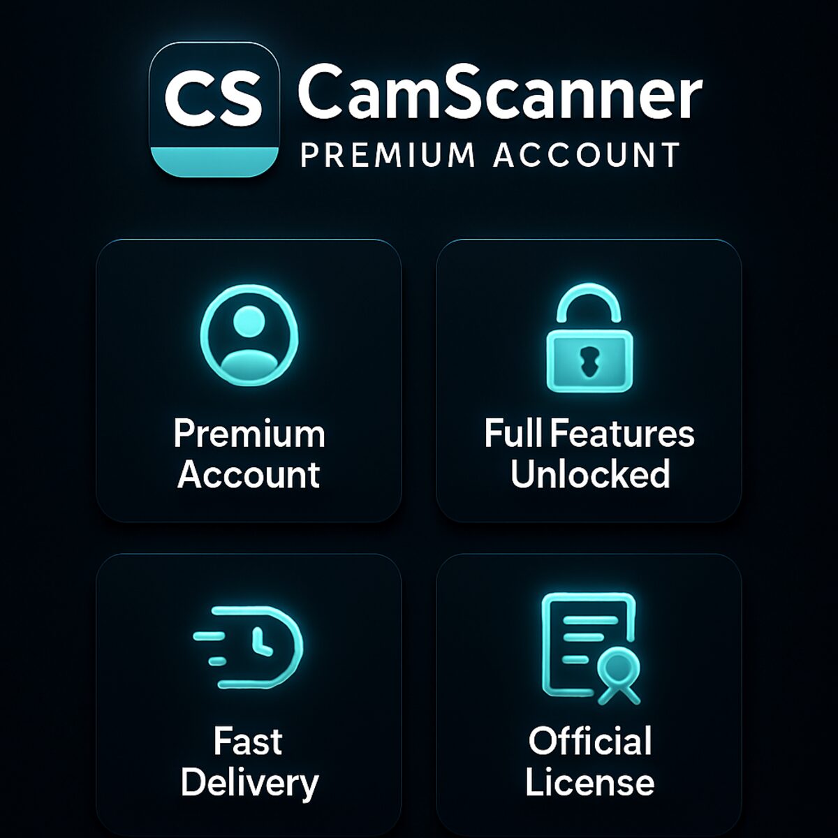 CamScanner Premium Account