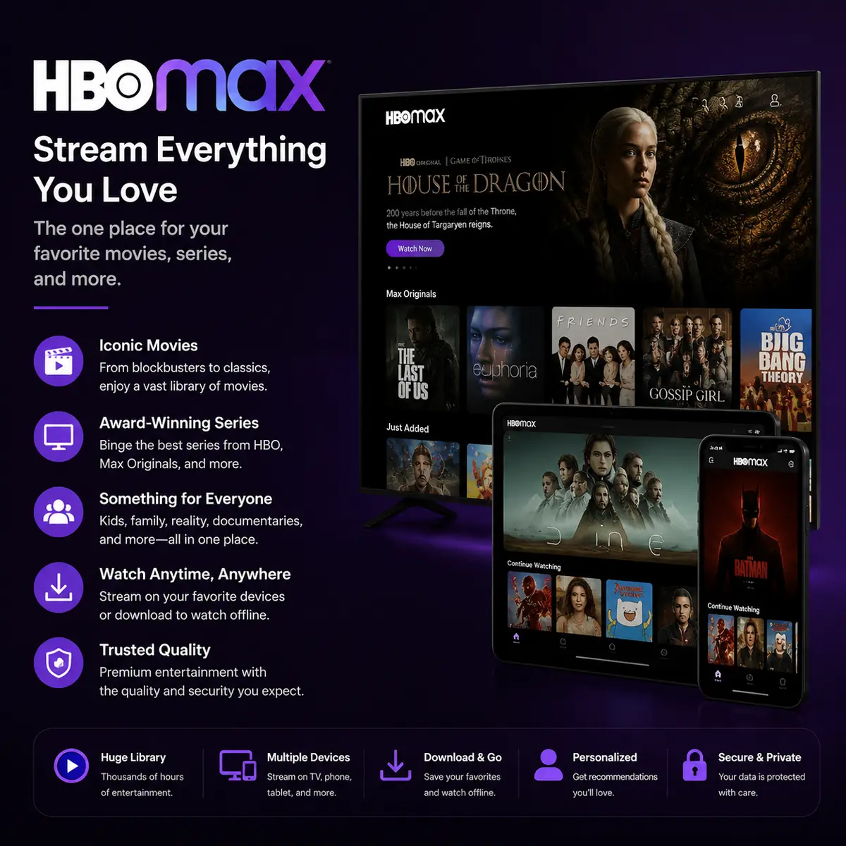 Affordable HBO Max Subscription