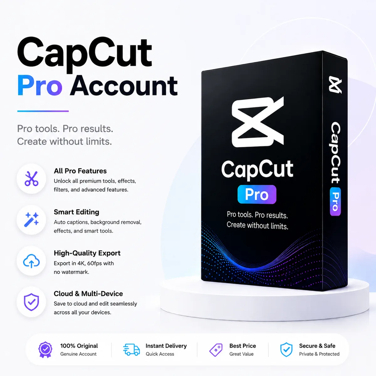 CapCut Pro Account
