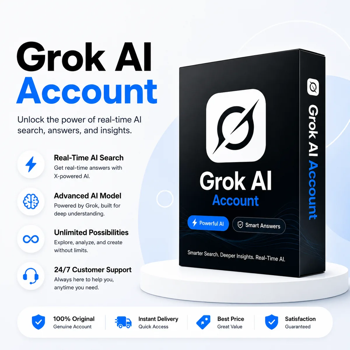 Grok AI Super Account Upgrade (Grok 3)