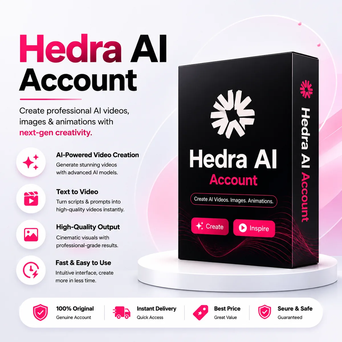 Hedra AI Account Upgrade