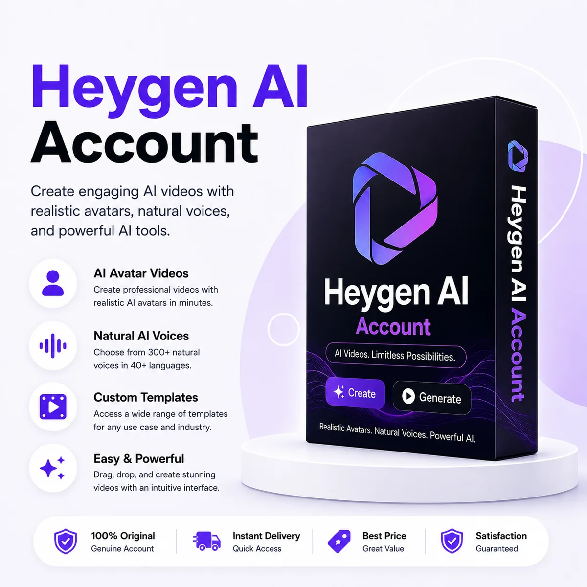 Heygen AI Account