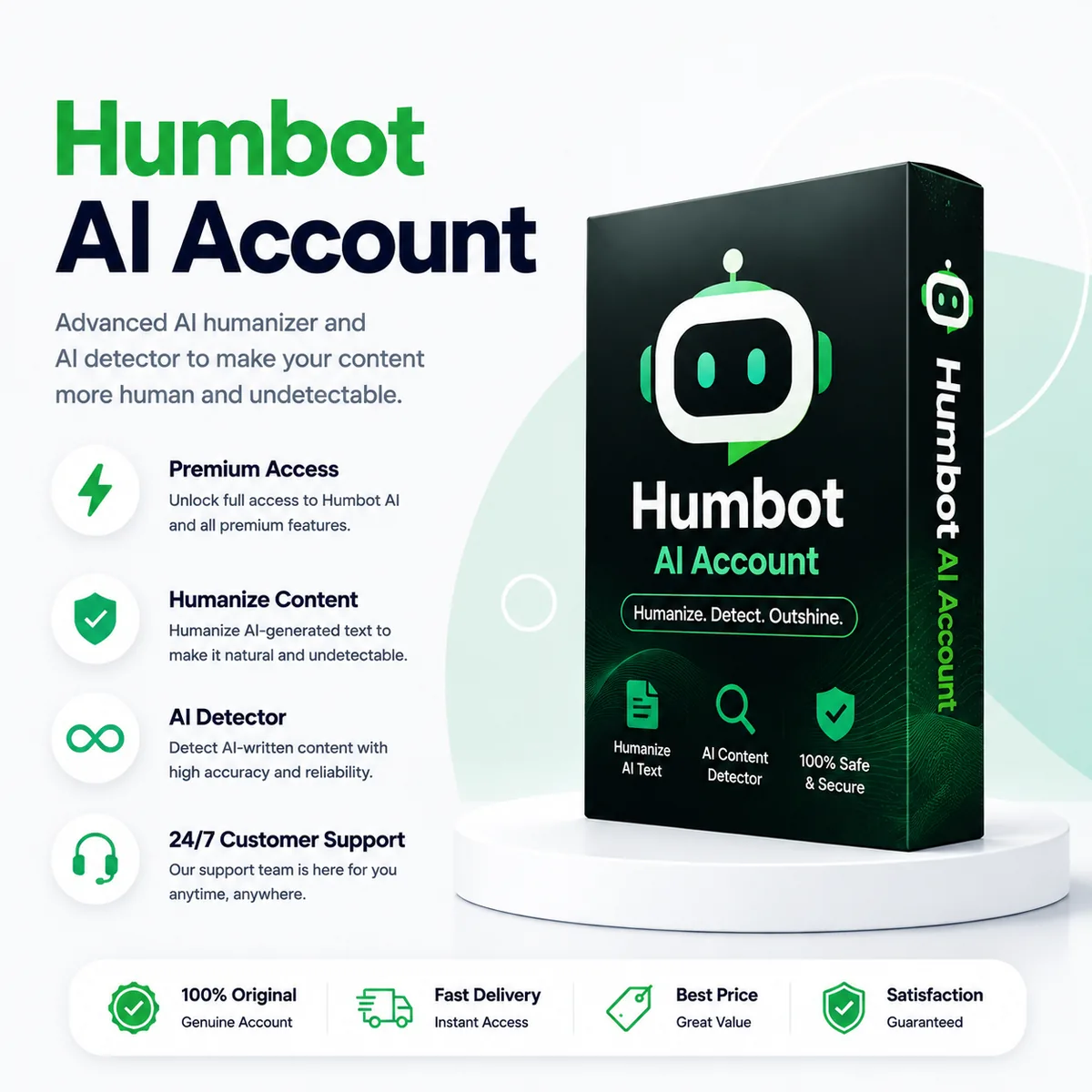 Humbot AI Account Upgrade