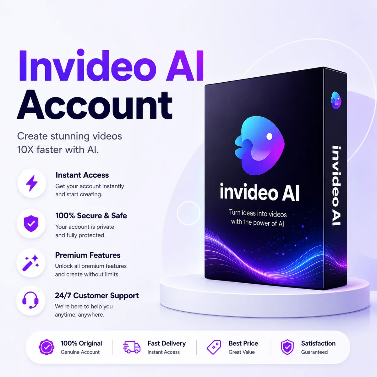 Invideo AI Account