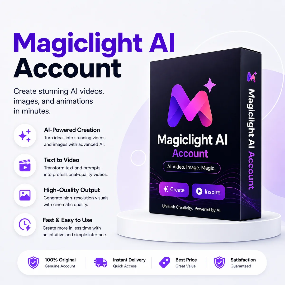 Magiclight AI Account Upgrade