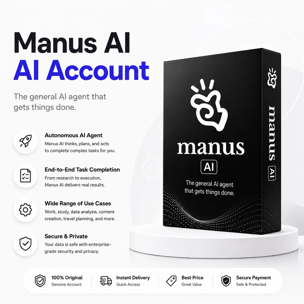Manus AI Account