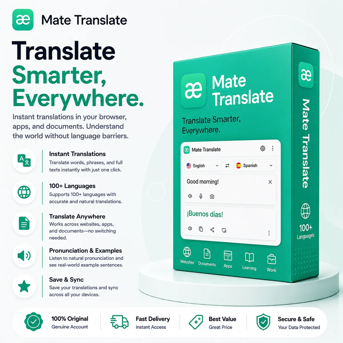 Mate Translate Lifetime Account