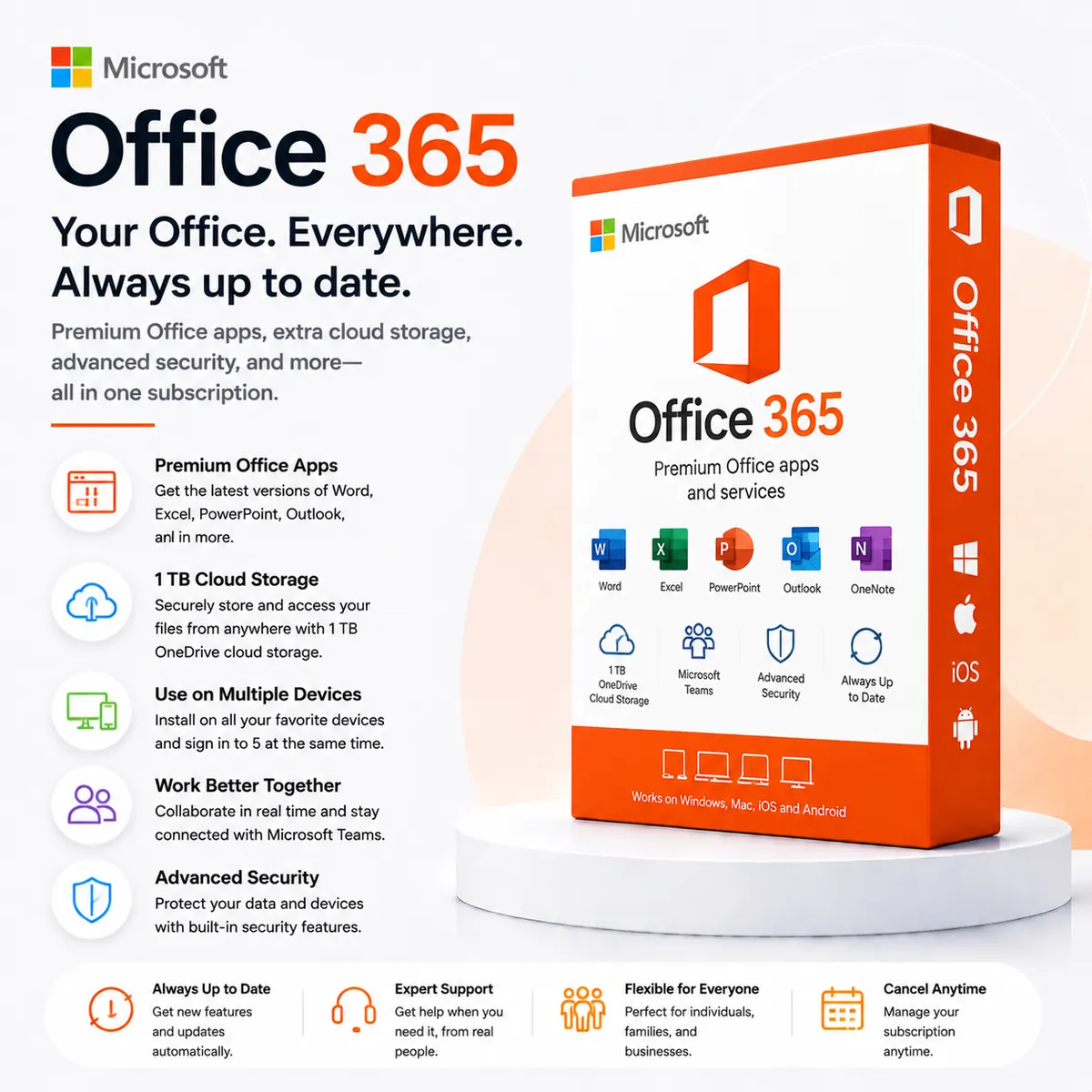 Microsoft Office 365 Software