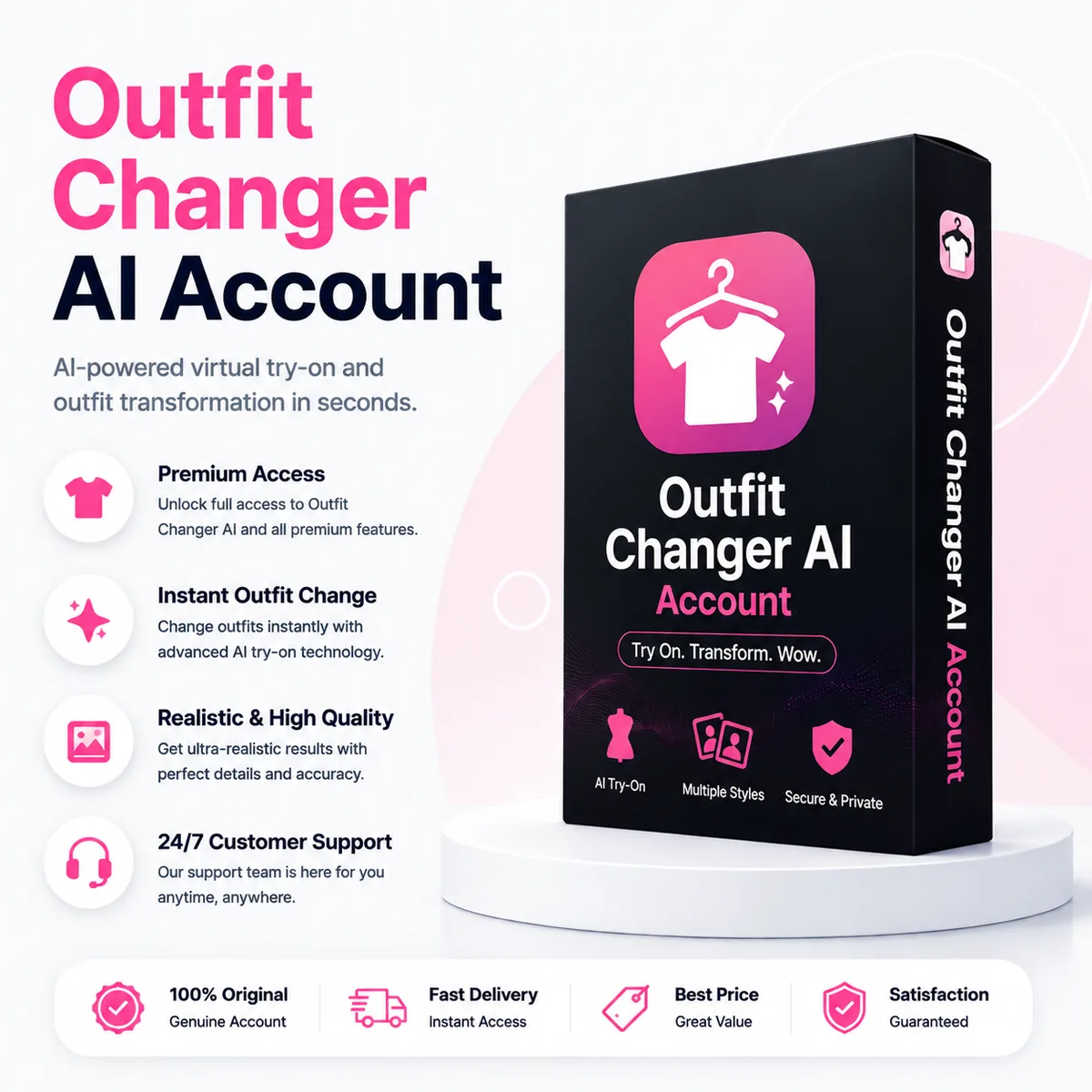 Outfit Changer AI Account Upgrade