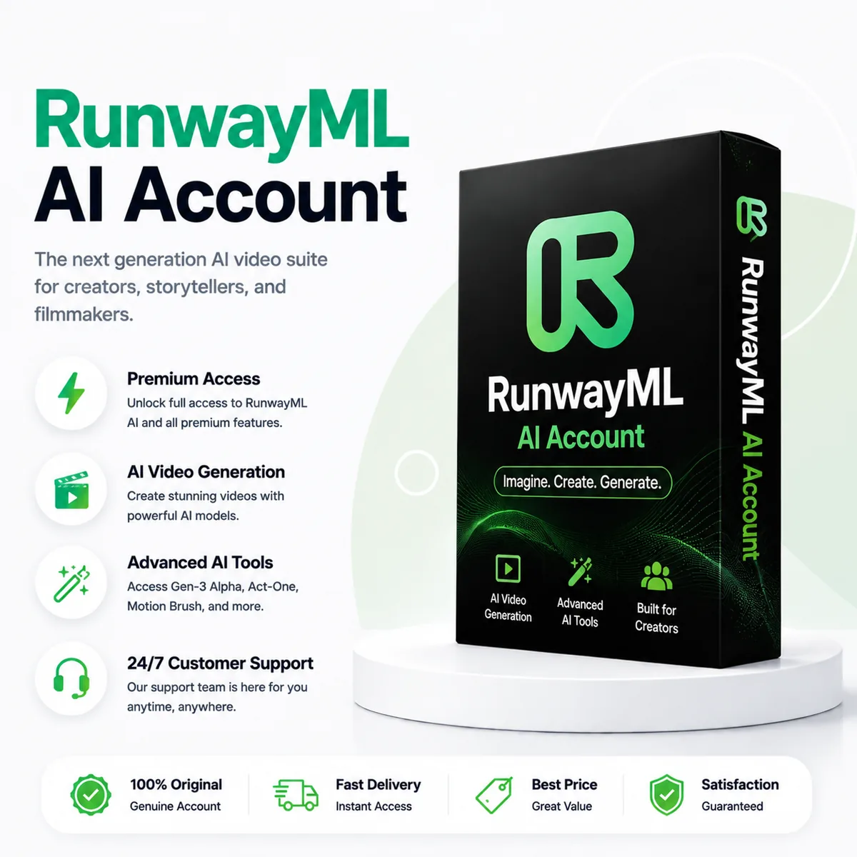 RunwayML AI Account Upgrade