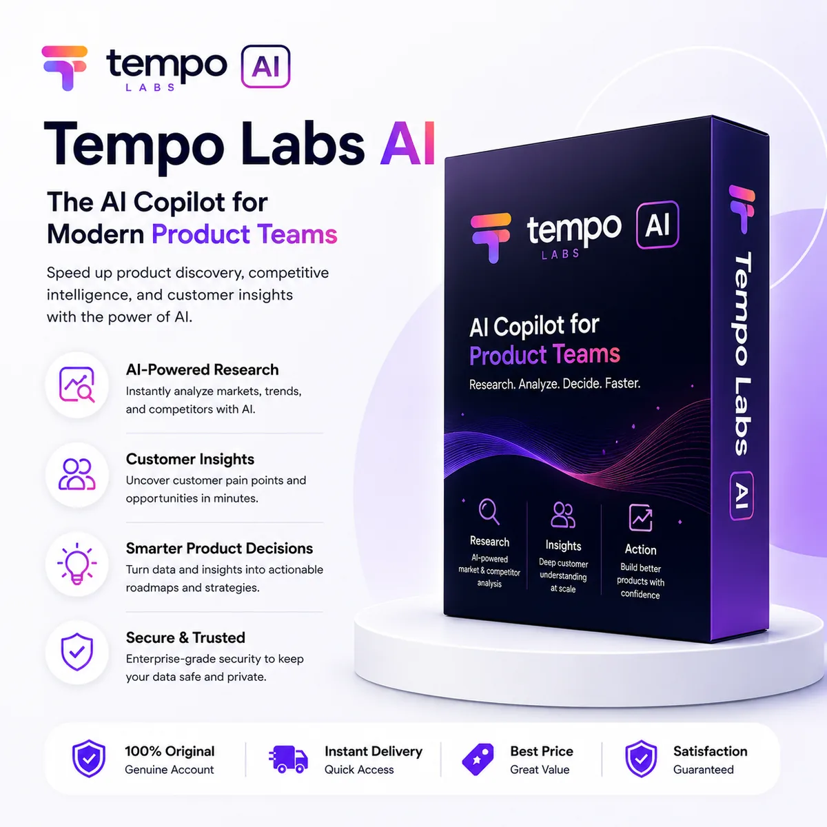 Tempo Labs AI Account Upgrade