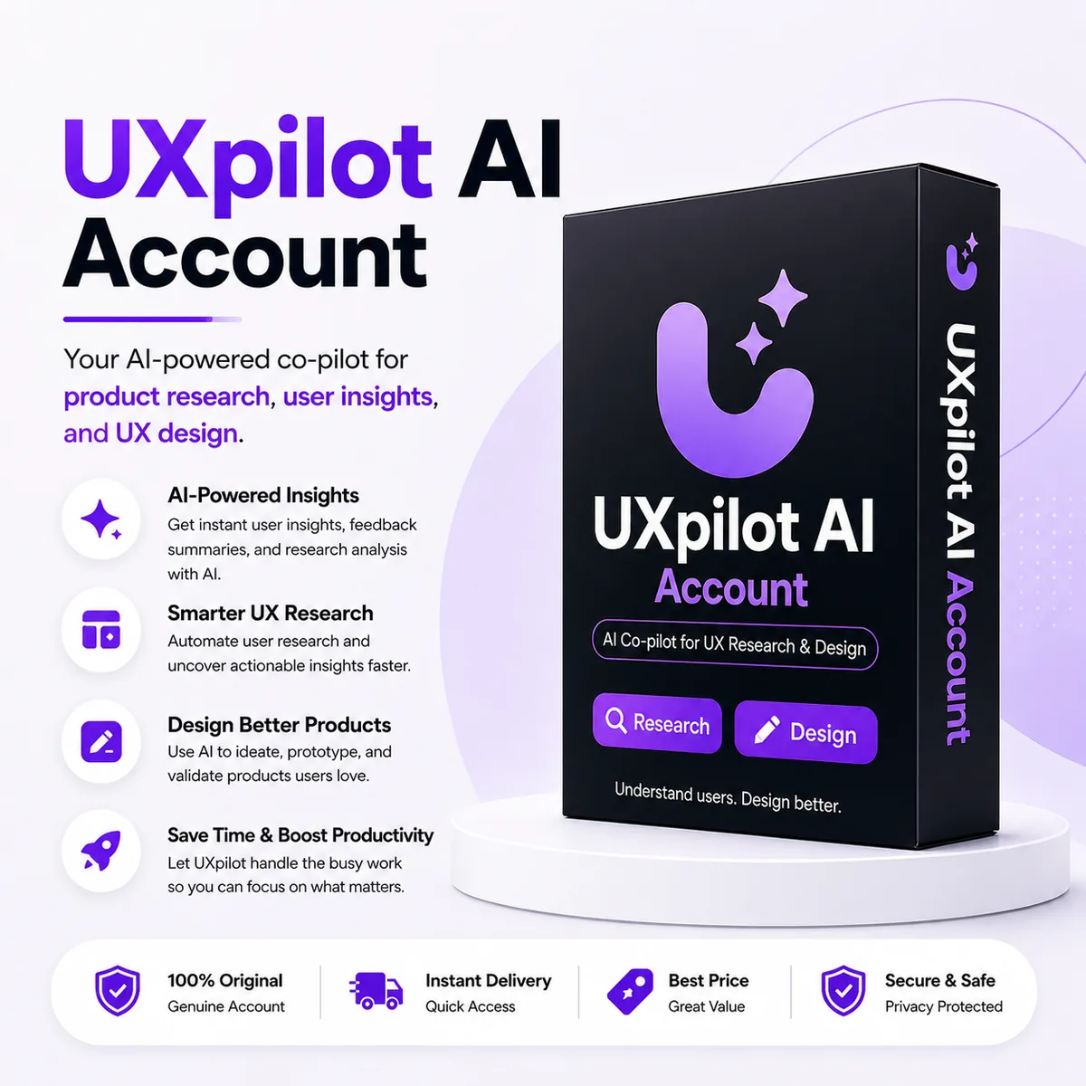 UXpilot AI Account Upgrade