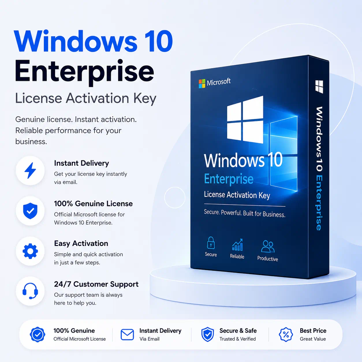 Windows 10 Enterprise License Activation Key