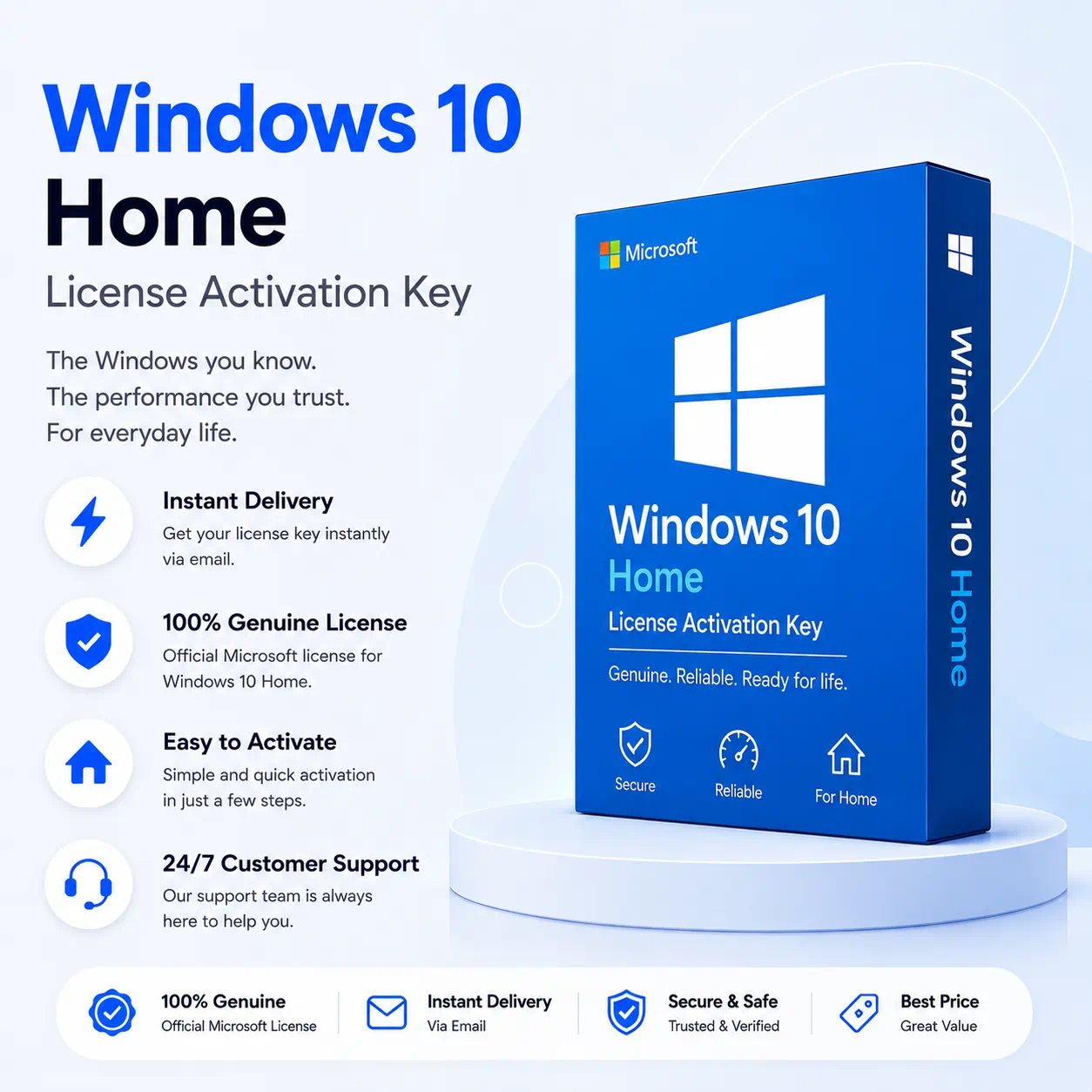 Windows 10 Home License Activation Key