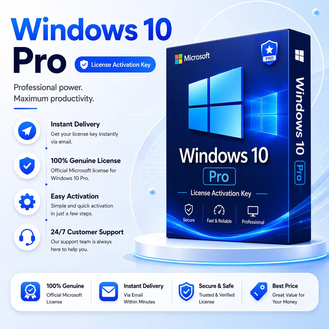 Windows 10 Pro License Activation Key